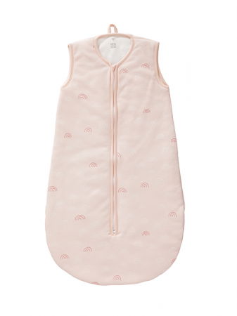 Jucarii, Copii & Bebe - Sac de dormit gros, model Rainbow rose, 90 cm - Fresk