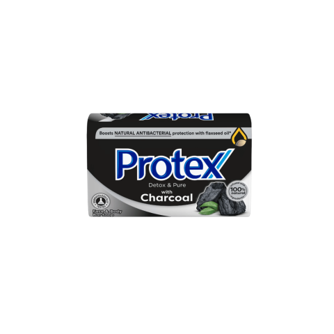 Ingrijire Personala & Cosmetice - Sapun solid Protex Detox & Pure Charcoal cu ingredient natural antibacterian, 90 g