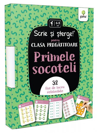 Librarie - Scrie si sterge! Primele socoteli. Clasa pregatitoare