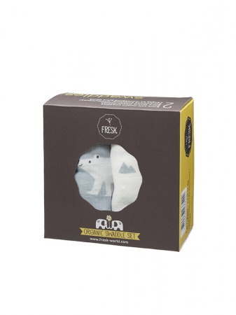 Set 2 museline 70x60 cm, model Polar Bear -Fresk [1]