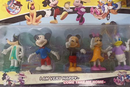 Jucarii, Copii & Bebe - Set 5 figurine Mickey Mouse