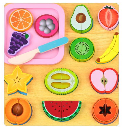 Jucarii, Copii & Bebe - Set Alimente de feliat Puzzle 3D