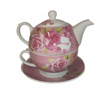 Produse Bio - Set ceainic, ceasca si farfurioara