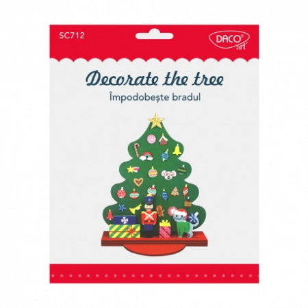 Craft - Set creativ, Imbodobeste bradul - DACO