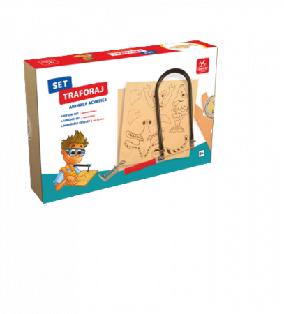 Jucarii, Copii & Bebe - Set de traforaj Animale Acvatice