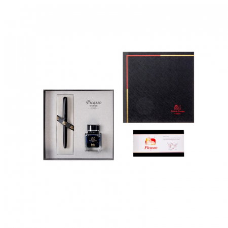 Set stilou si calimara - Negru Picasso [1]