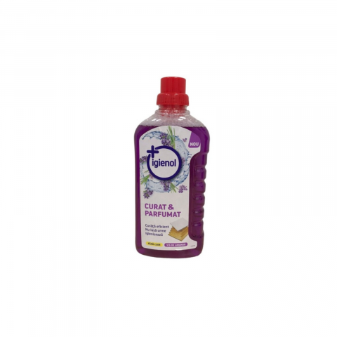 Pachete Speciale - Solutie concentrata pardoseli Igienol Curat & Parfumat (Vis de Lavanda) 1L