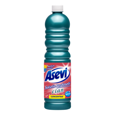 Curatenie & Intretinere - Solutie curatat pardoseli, Asevi, Cian, 1l