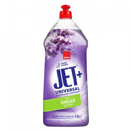 Solutie de curatenie universala cu otet Sano Jet Gel 1.5L