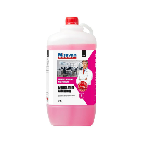 Solutie multisuprafete Dr. Stephan Multicleaner Amoniacal 5l Misavan