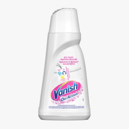 Solutie pentru Indepartarea Petelor pentru Haine Albe Vanish White, 1L [0]
