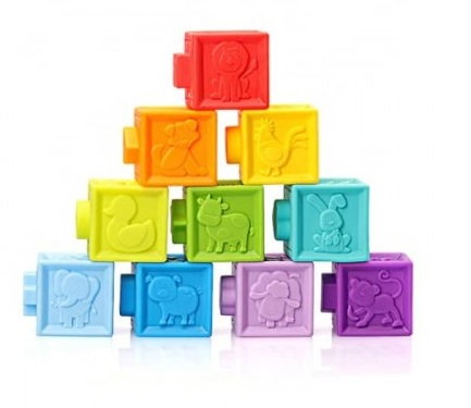 Squeeze Cuburi Cifre Si Animale Dentitie - Ileana Prodexim [1]