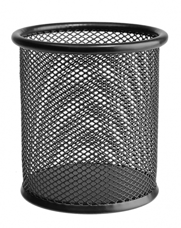 Birotica & Papetarie - Suport birou cilindric - Negru