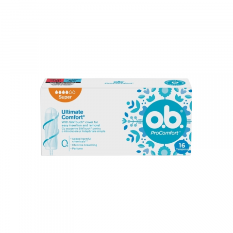 Tampoane si absorbante - Tampoane OB Procomfort Super, 16 buc