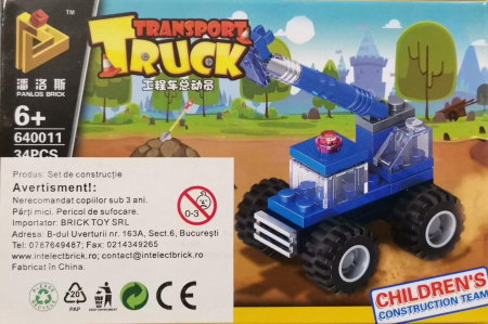 Jucarii, Copii & Bebe - Transport Truck Set Lego Utilaje de Constructie