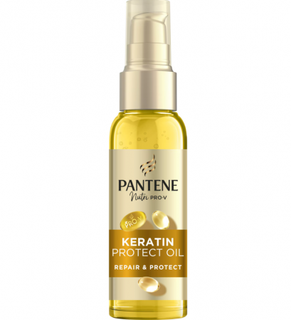 Masca si Tratament - Ulei de par Pantene Pro-V Repair & Protect pentru par deteriorat, 100 ml