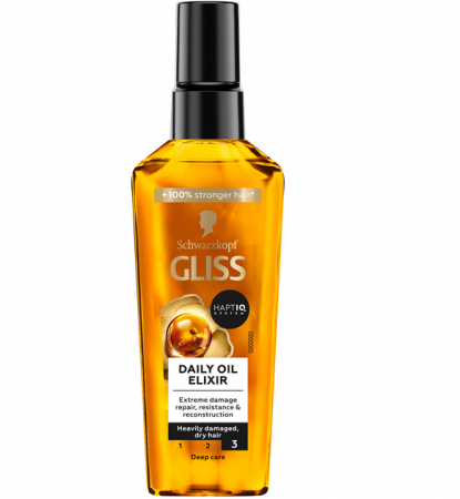 Ulei pentru repararea parului, Gliss Oil Elixir, 75 ml [1]