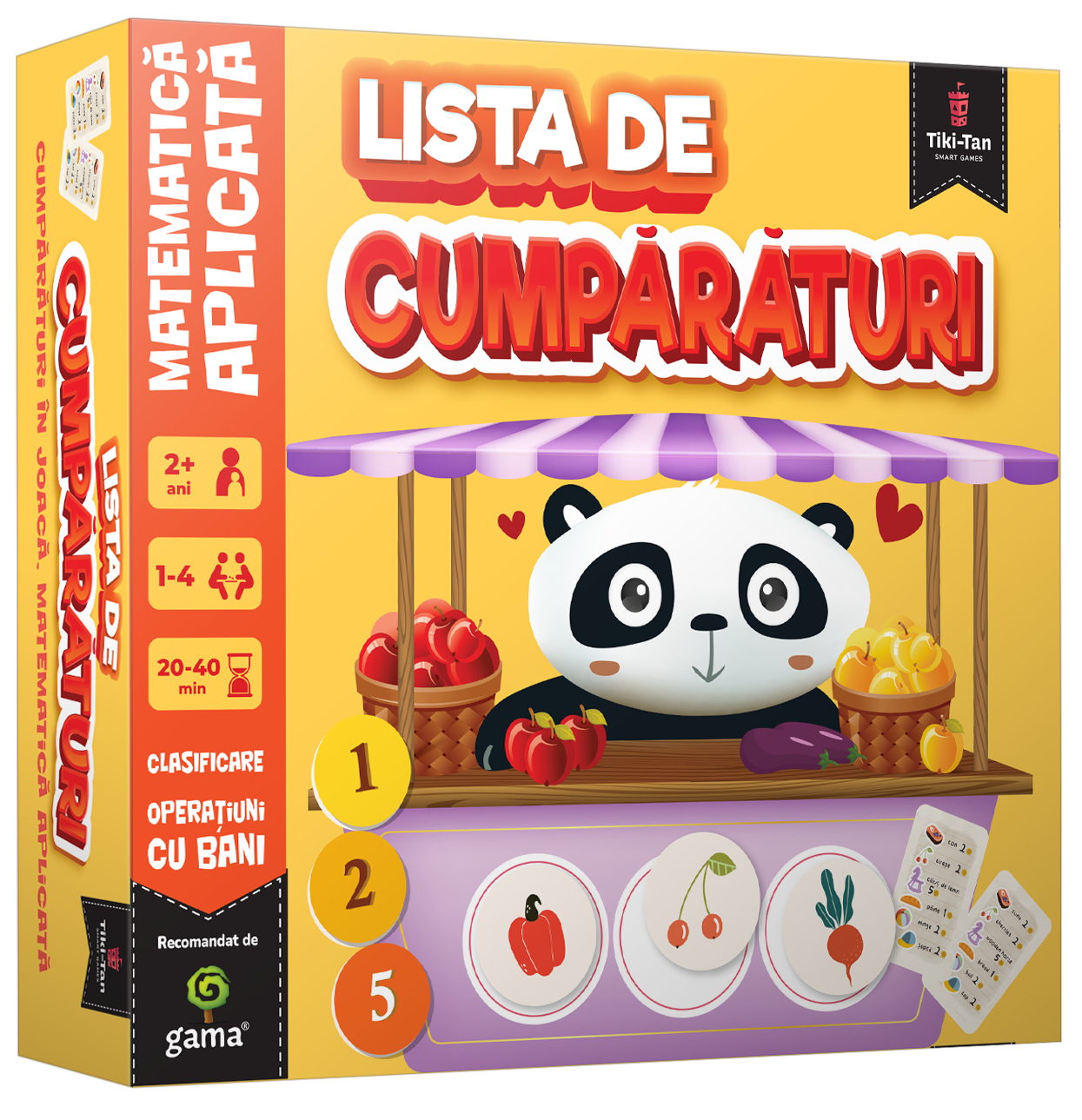Joc Educativ. Lista de cumparaturi