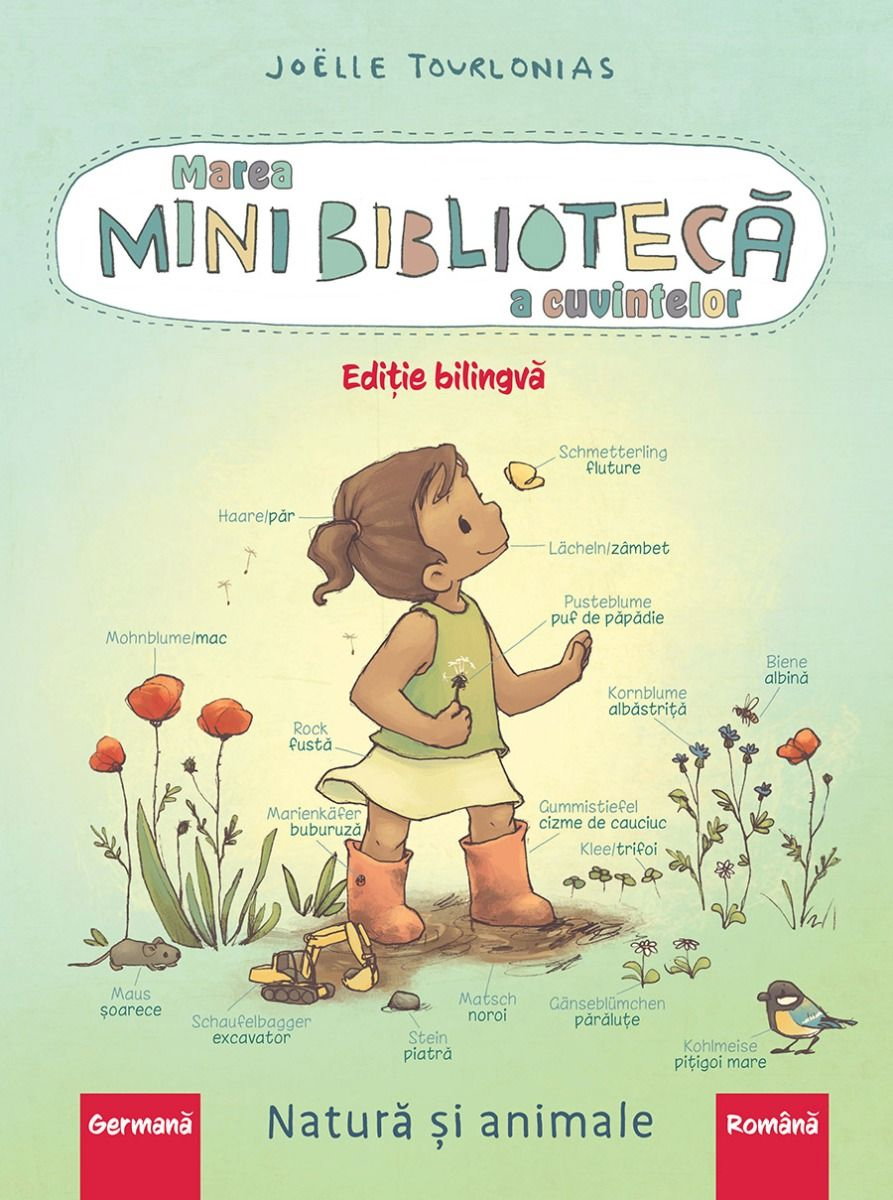 Marea minibiblioteca a cuvintelor. Natura si animalele (GR)