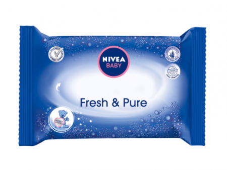 Servetele Nivea Baby Fresh  Pure, 63 buc