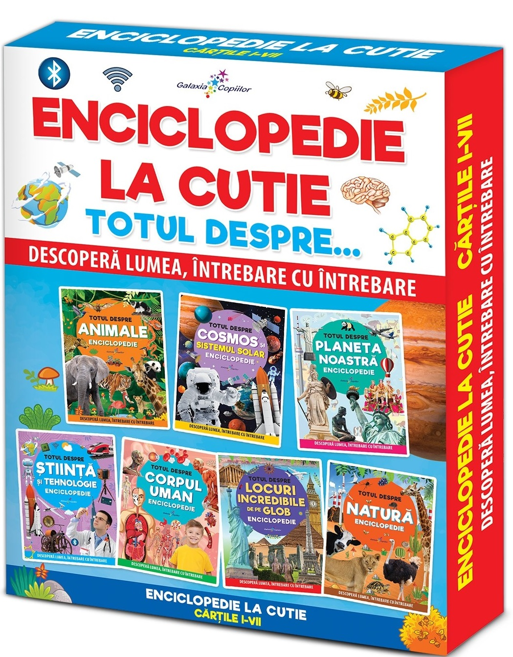 Totul despre...Enciclopedie la cutie. Descopera lumea, intrebare cu intrebare