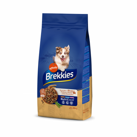 JuniorSoft - Brekkies - Câine Adult cu Miel, legume și cereale 20 kg