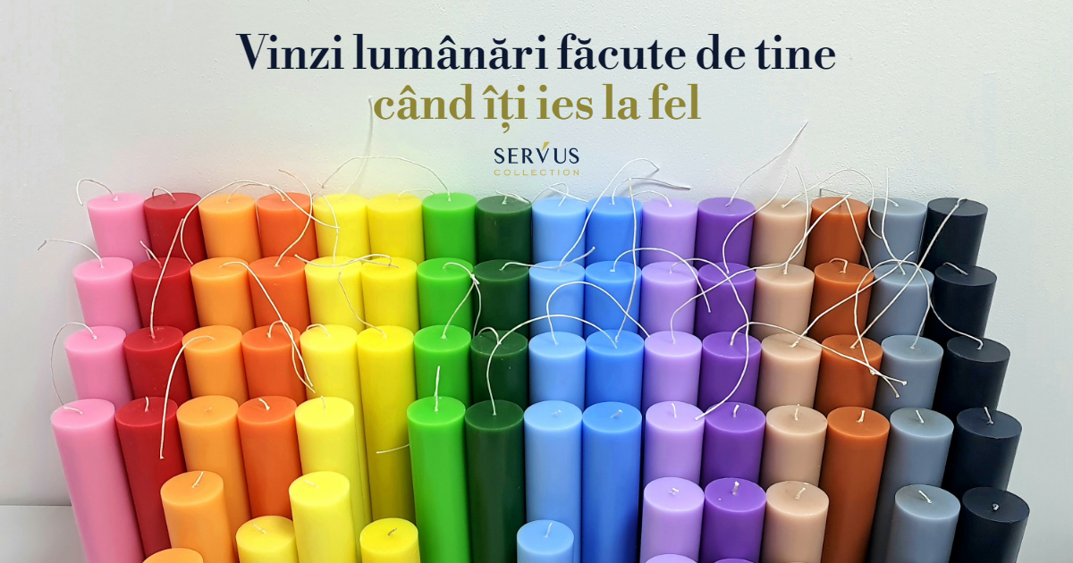 Vinzi lumânări făcute de tine când îți ies la fel