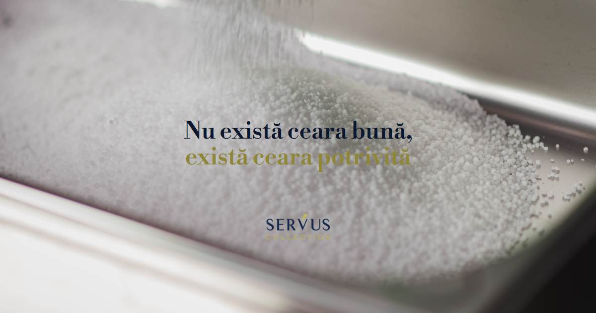 Tipuri de ceară pentru lumânări