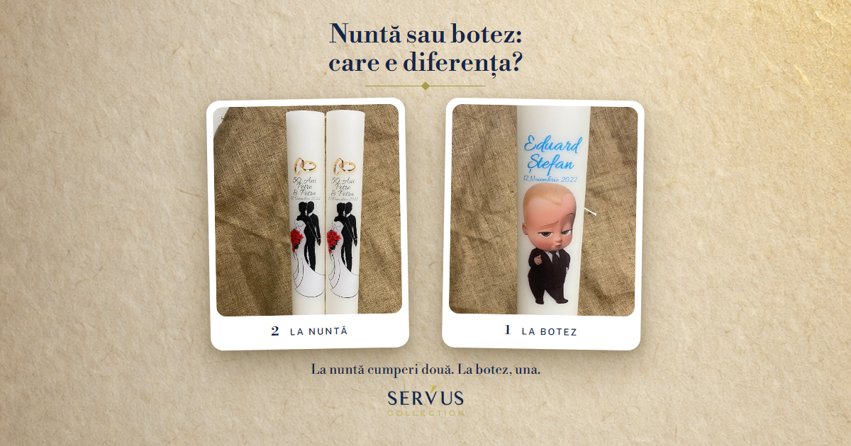 Lumânări de nuntă sau de botez: care este diferența și ce alegi?