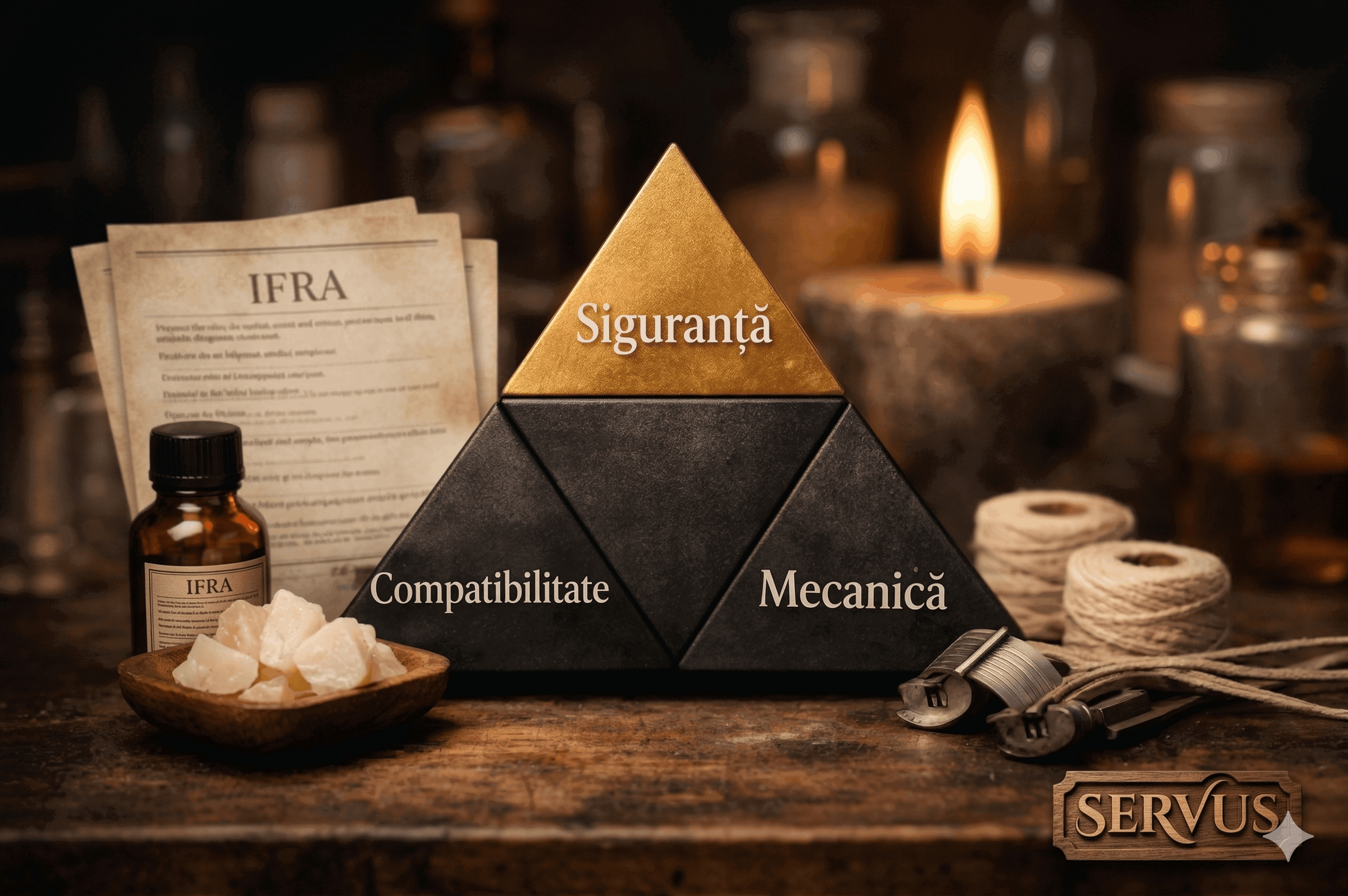 Parfumuri IFRA pentru lumânări: cât ai voie să pui vs. cum arde în realitate