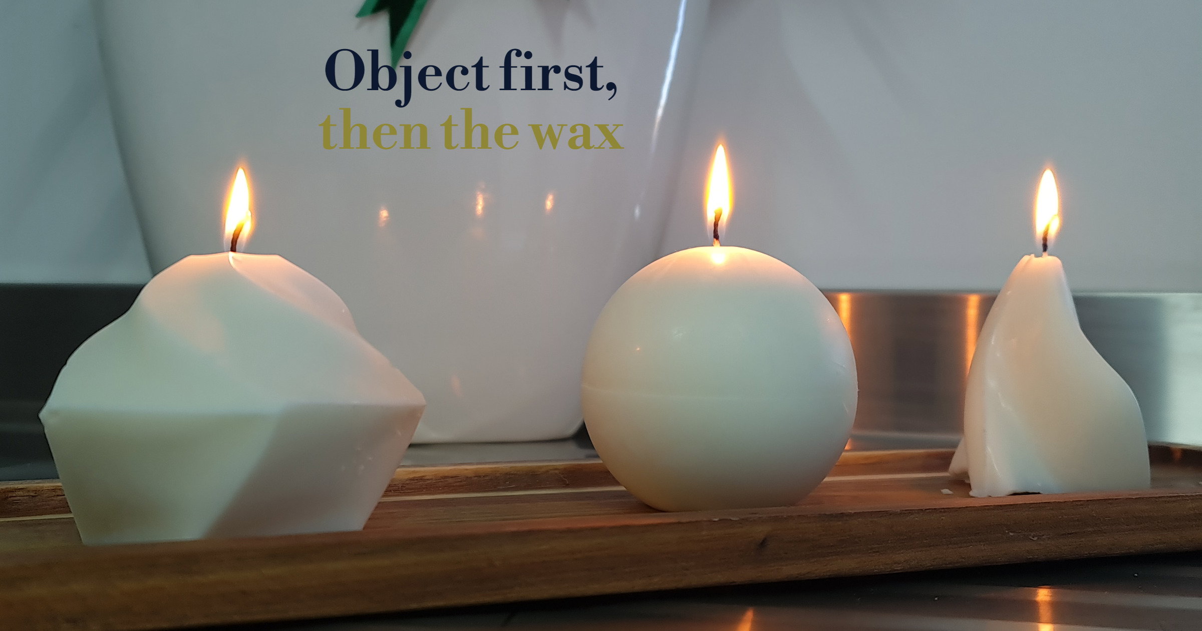 Which candle wax to choose, depending on what you want to end up with