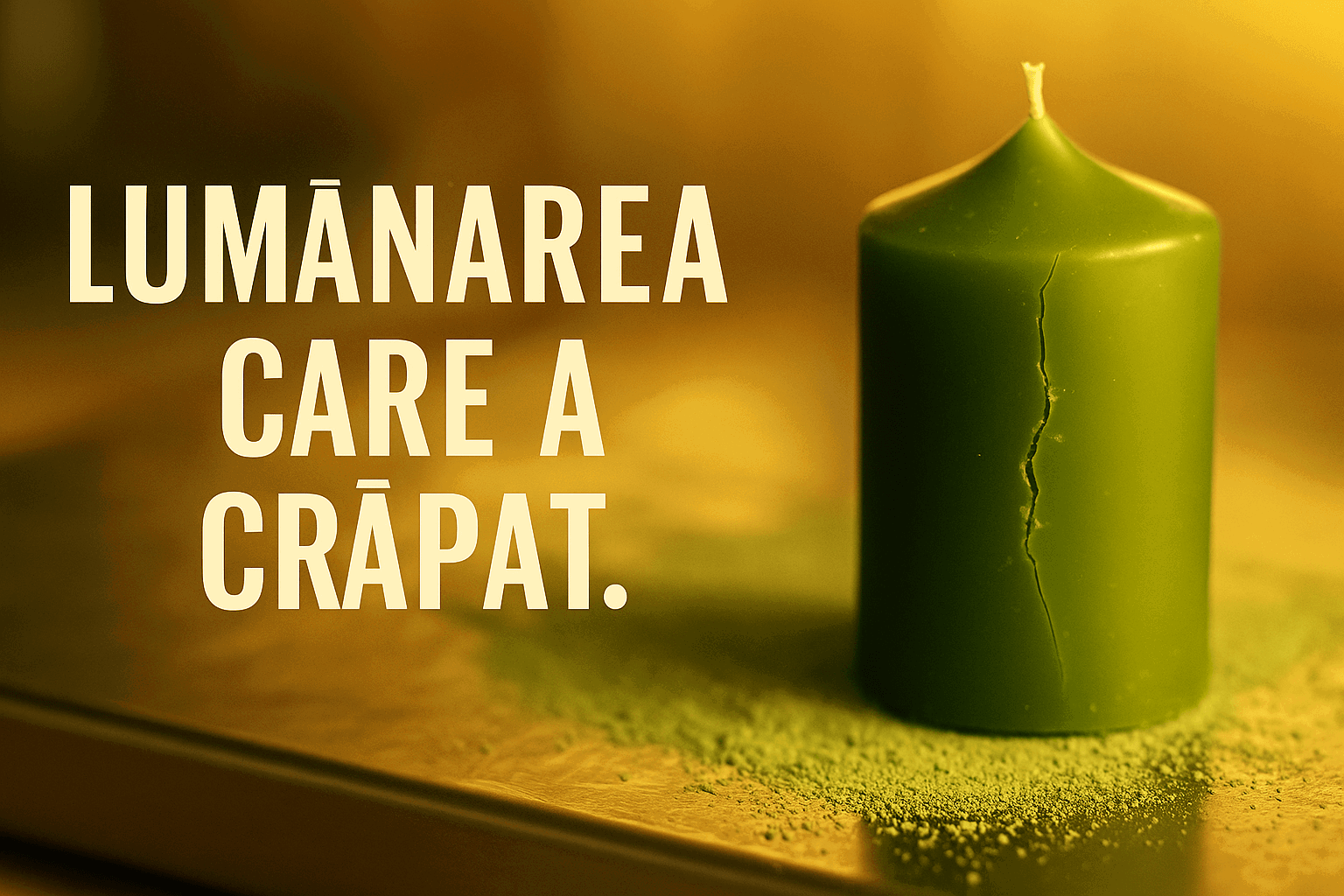 „Lumânarea care a crăpat.”  Ghid Servus 2025 pentru lumânări turnate în matrițe – spus ca o poveste din atelier
