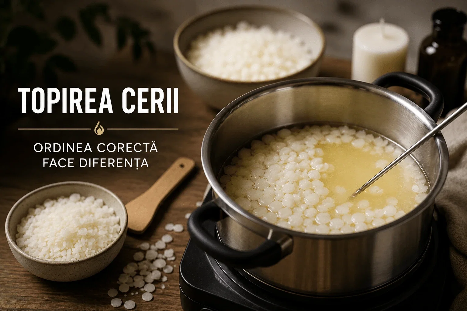 Greșeli la topirea cerii: de ce durează 5 ore să topești un lot și cum alegi ordinea corectă
