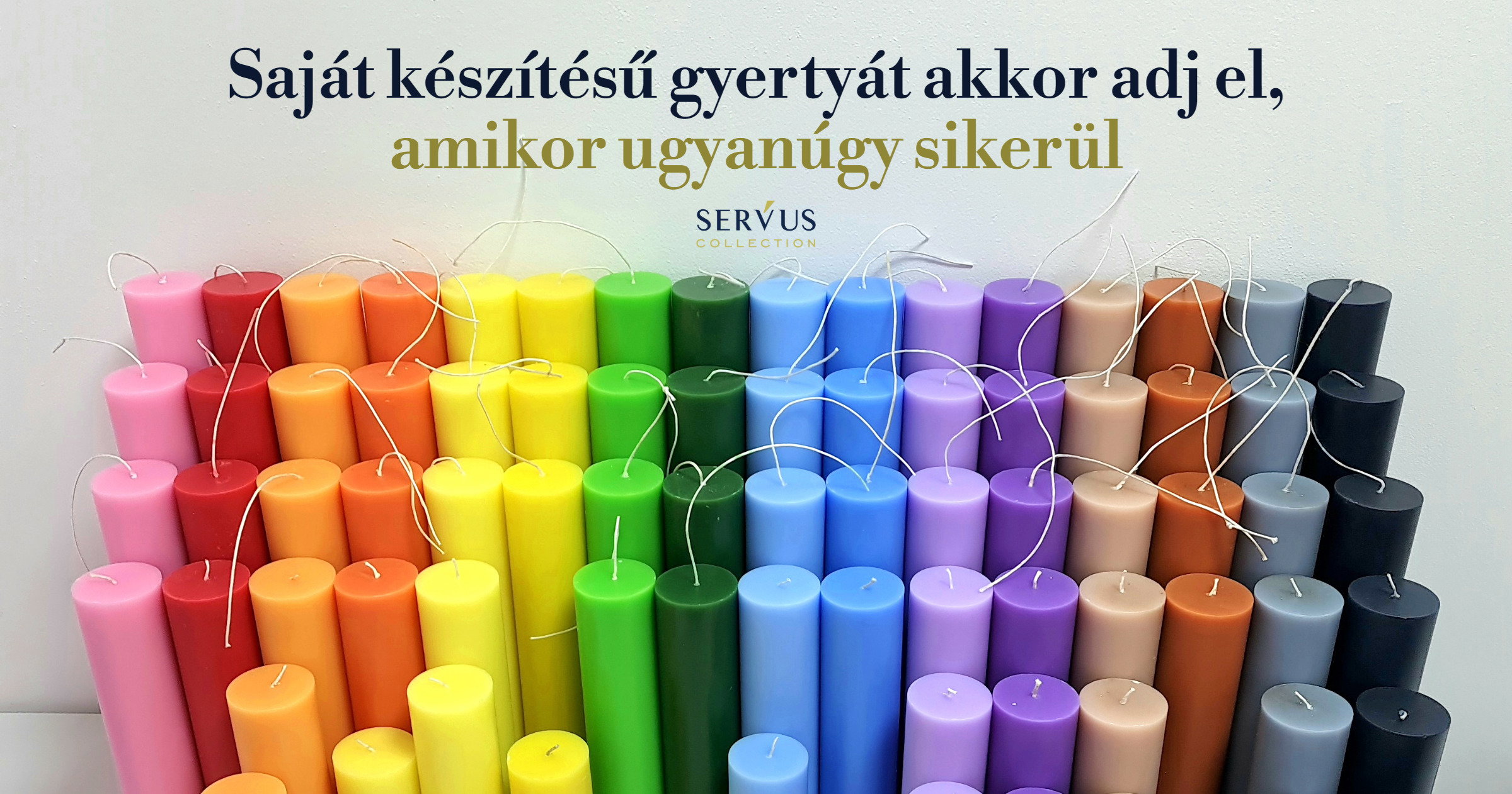 Saját készítésű gyertyát akkor adj el, amikor ugyanúgy sikerül