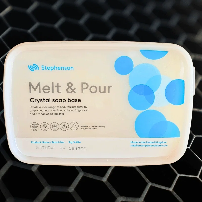 Bază de săpun vegetală fără parfum - Melt & Pour Natural HF, 1kg [2]