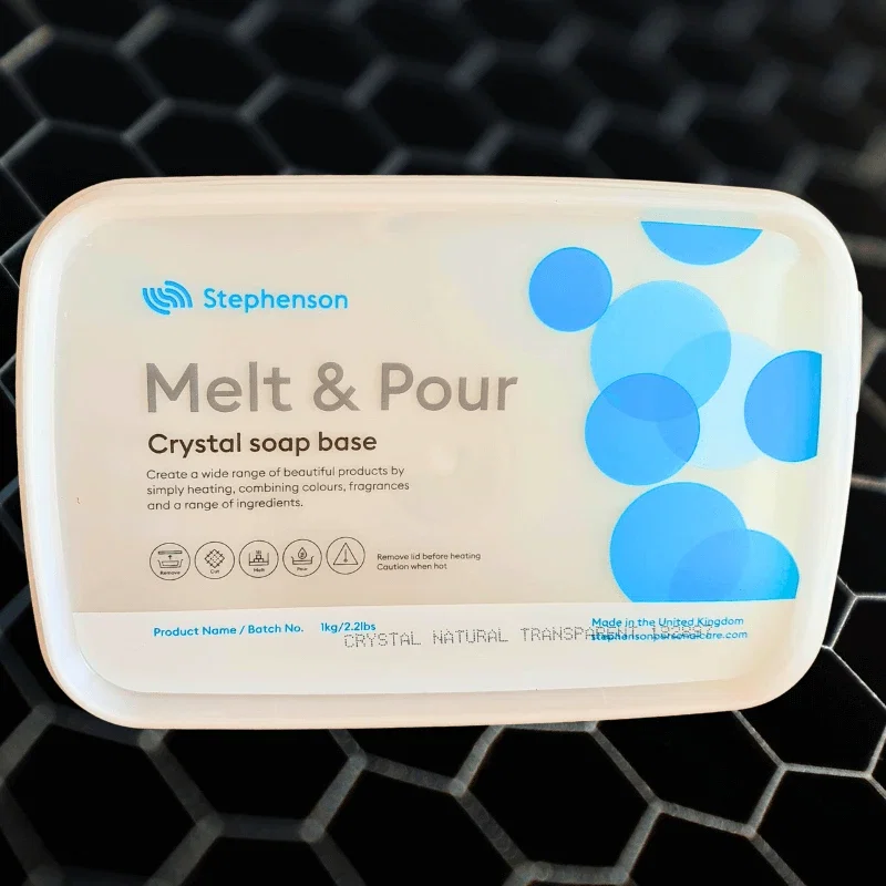Bază de săpun transparentă - Melt & Pour Natural Transparent, 1kg [2]