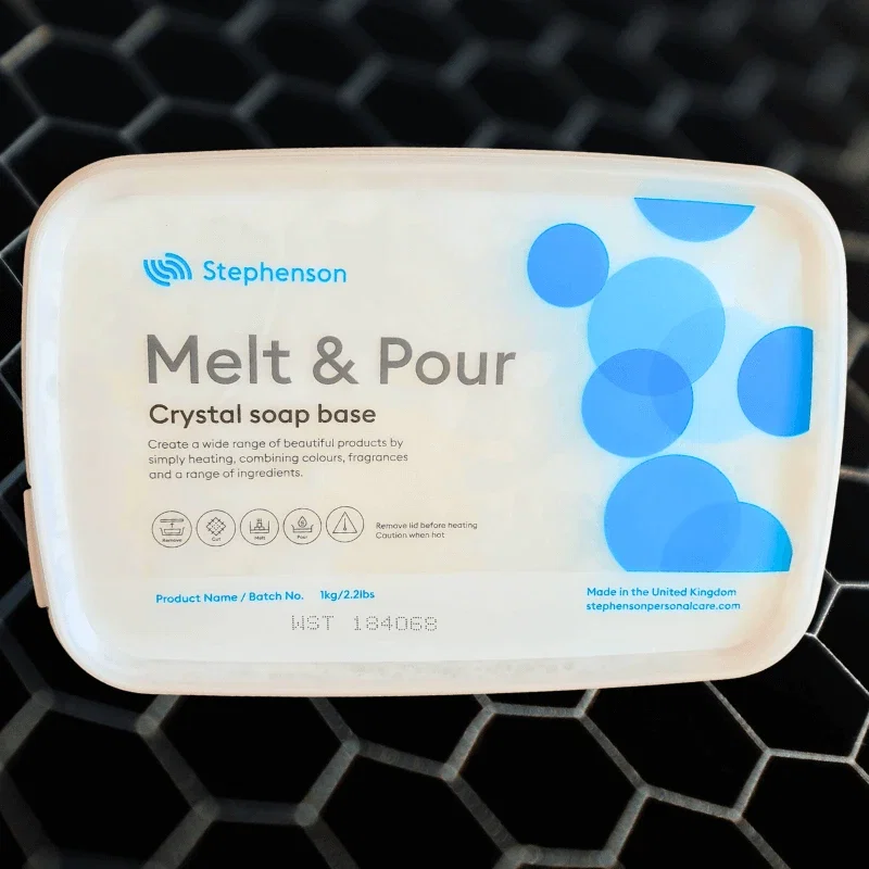 Bază de săpun albă vegetală - Melt & Pour Crystal WST, 1kg [2]