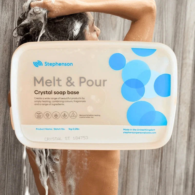 Bază de săpun transparentă - Melt & Pour Crystal ST, 1kg [1]