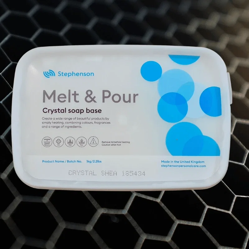 Bază de săpun vegetală cu unt de shea - Melt & Pour Crystal Shea, 1kg [2]