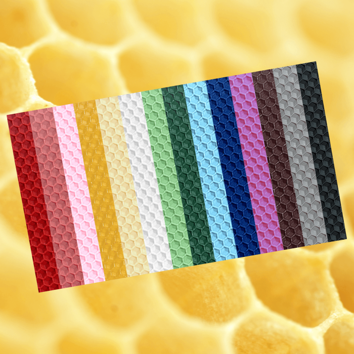 Foiță tip fagure din ceară colorată- Set Mix Multicolor [2]