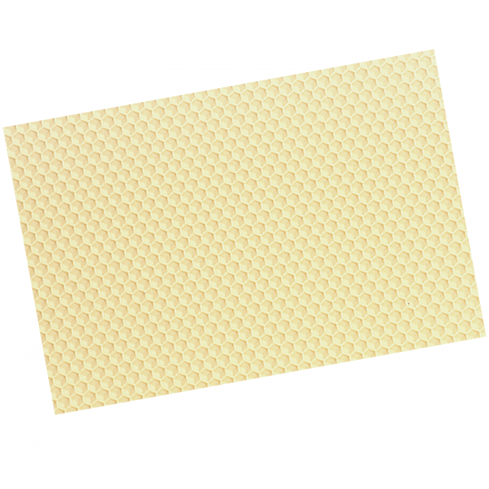 Foiță tip fagure din ceară colorată - Ivory [3]