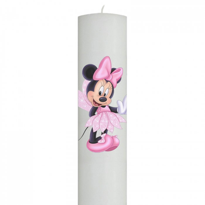 Lumanare Botez Minnie Zana Roz [3]