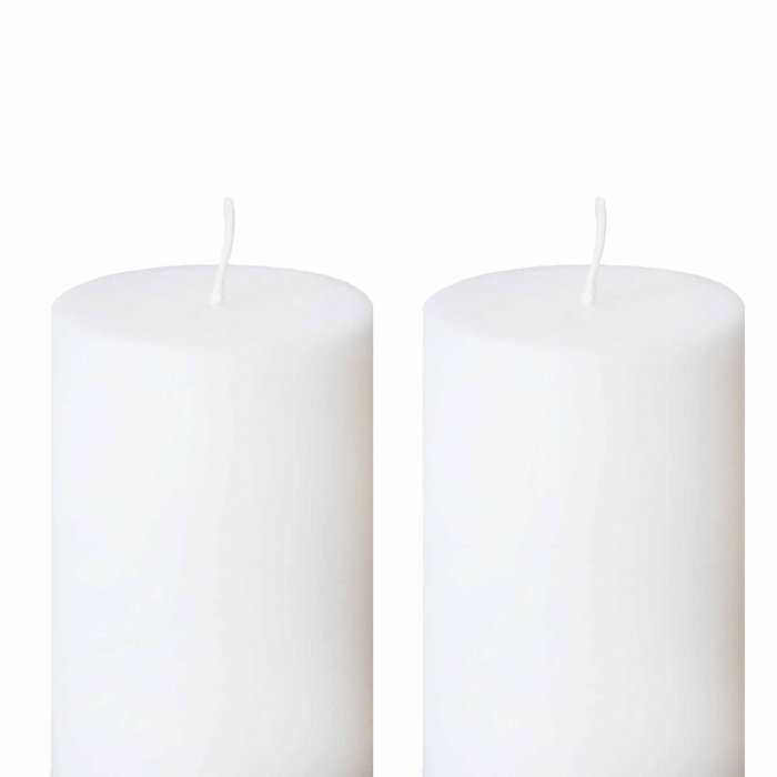 Set 2 Lumanari Miri Alb Negru cu mesaj de la nasi [4]