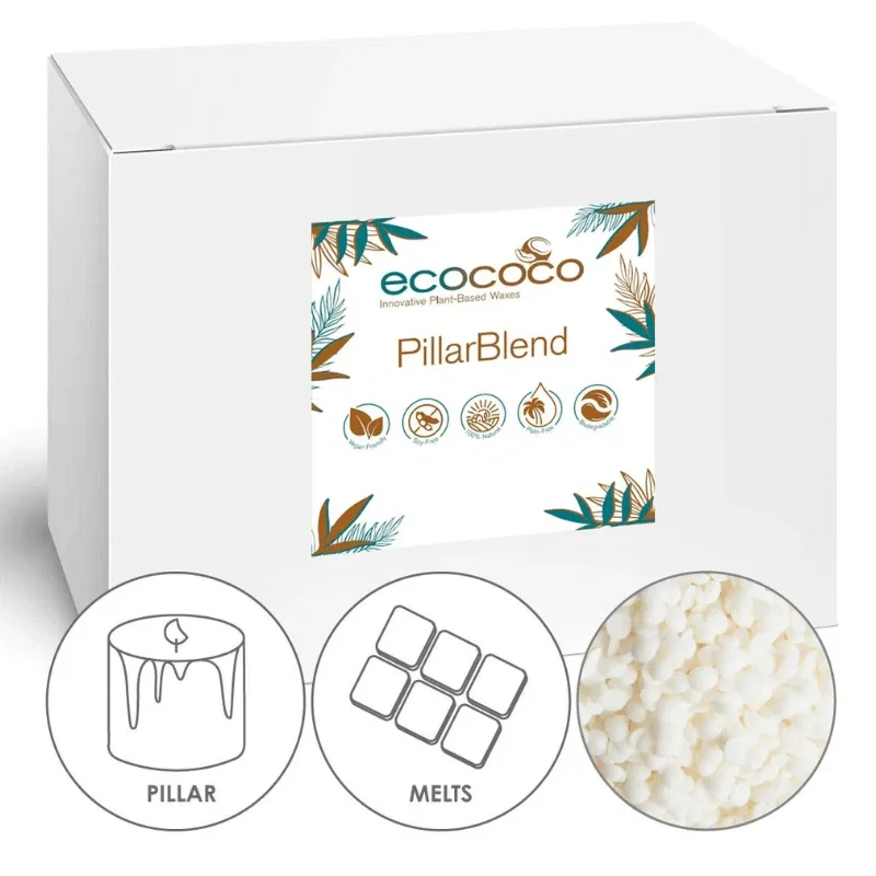 Materii Prime – Lumânări & Săpun - Ceară de Cocos EcoCoco Pillar Blend