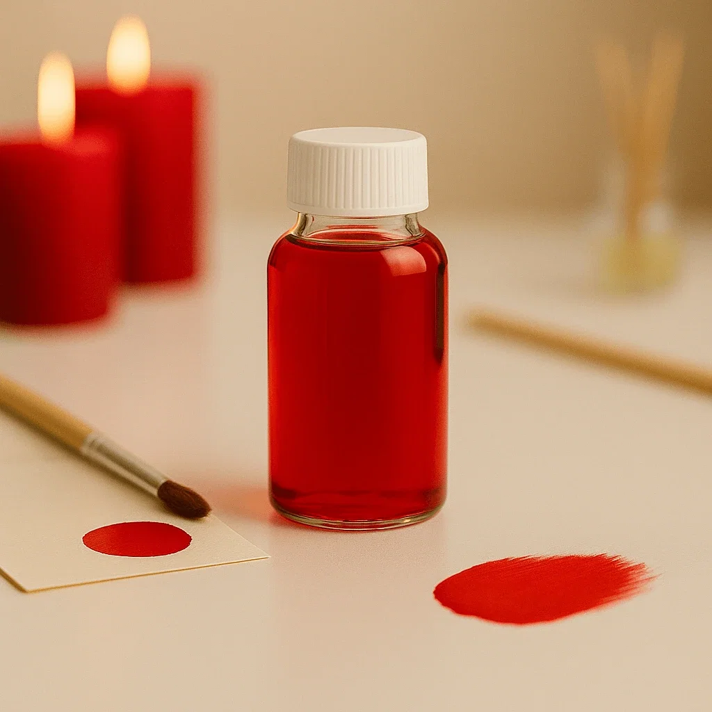 Materii Prime – Lumânări & Săpun - Colorant Lichid RED 10 ml