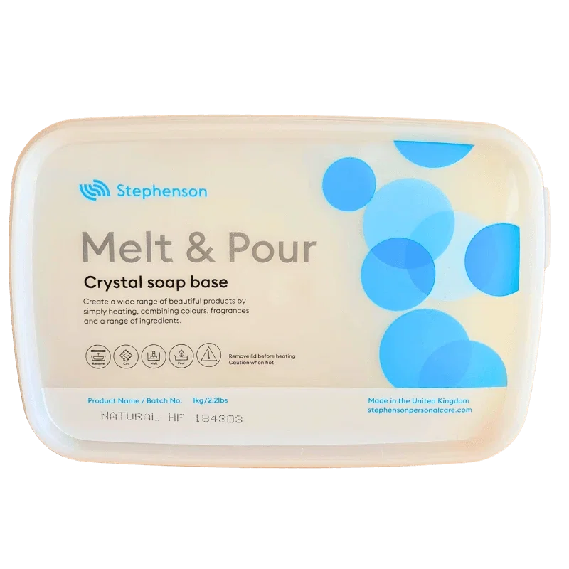 Bază de săpun vegetală fără parfum - Melt & Pour Natural HF, 1kg [2]