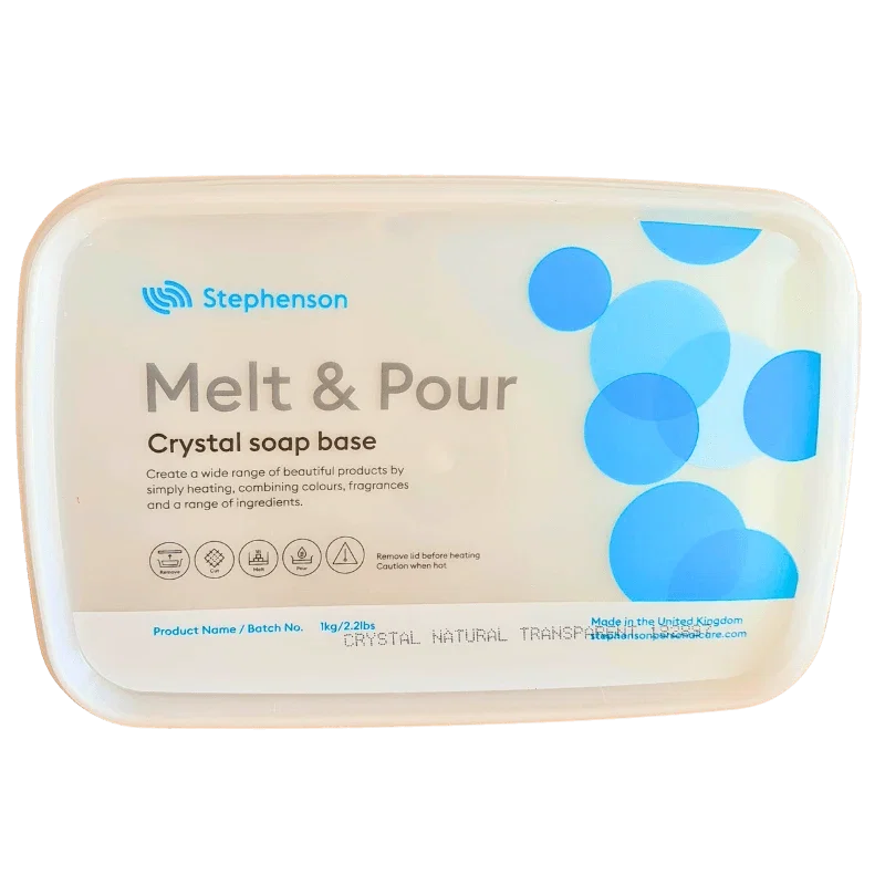 Bază de săpun transparentă - Melt & Pour Natural Transparent, 1kg [2]