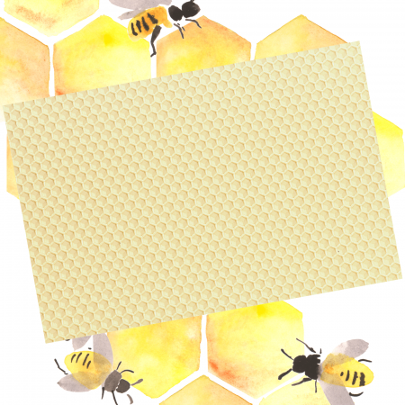 Materii Prime – Lumânări & Săpun - Foiță tip fagure din ceară colorată - Ivory