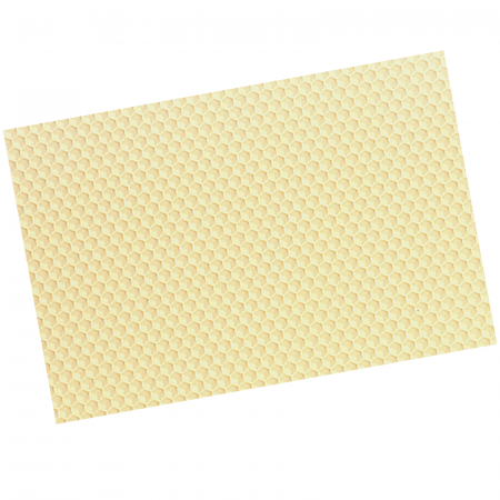 Foiță tip fagure din ceară colorată - Ivory [2]