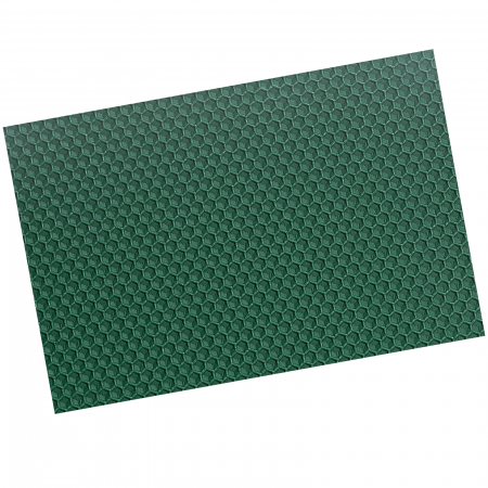 Foiță tip fagure din ceară colorată - Verde Inchis [2]